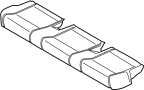 View Seat Cushion Foam (Rear) Full-Sized Product Image
