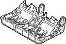 Image of Seat Frame (Right, Rear) image for your 2009 Ford F-150 5.4L Triton V8 FLEX A/T RWD XLT Extended Cab Pickup Fleetside 