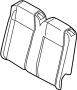 Image of Seat Back Cushion (Rear, Upper) image for your 2011 Ford F-150 5.0L V8 FLEX A/T RWD FX2 Crew Cab Pickup Fleetside 