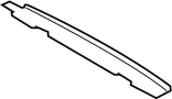 Image of Roof Header Panel (Rear) image for your 2011 Ford Fiesta   