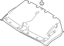 Image of Headliner (Front) image for your 2020 Ford Transit-150   