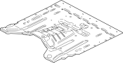 Image of Floor Pan (Front) image for your 2016 Ford Fiesta 1.6L Ti-VCT M/T SE Hatchback 