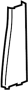 Image of Door Pillar Post Trim Set (Front, Lower) image for your 2022 Ford Transit-350  XL Standard Passenger Van 