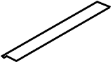Image of Door Trim Sill Plate Insert (Front) image for your 2016 Ford Transit-250   