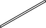 Image of Door Seal (Lower) image for your 2021 Ford Transit-350  Base Crew Van 