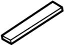 Image of Door Window Seal image for your 2021 Ford Transit-350  Base Crew Van 