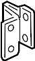 View Door Hinge (Upper, Lower) Full-Sized Product Image 1 of 2