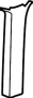 Image of Quarter Window Trim image for your Ford