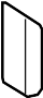 View Body Trim Molding (Front, Lower) Full-Sized Product Image
