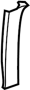 View Body C-Pillar Trim Panel (Upper) Full-Sized Product Image