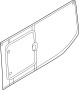 Image of Quarter Glass (Rear) image for your 2023 Ford Transit-150 3.5L V6 FLEX A/T AWD XLT Standard Passenger Van 