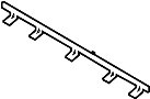 Image of Quarter Panel image for your 2022 Ford Transit-350  XLT Standard Passenger Van 