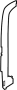 View Body D-Pillar Reinforcement (Rear) Full-Sized Product Image 1 of 2