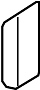 View Body Trim Molding (Front, Lower) Full-Sized Product Image