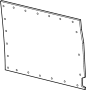 Image of Roof Opening Trim image for your 2022 Ford Transit-350 3.5L V6 FLEX A/T AWD PTV Extended Cargo Van 