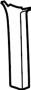 View Quarter Window Trim (Rear) Full-Sized Product Image