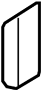View Body Trim Molding (Front, Lower) Full-Sized Product Image 1 of 6