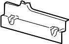 View Molding. Quarter. Window. Trim. (Front) Full-Sized Product Image 1 of 3