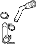 Image of Fuel. Filler. Pipe. Neck. Tank Cap. (Upper). Capless Filler Valve. image for your Ford