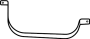 Image of Fuel Tank Strap image for your 2020 Ford Transit-250  Base Extended Cargo Van 