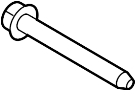 Image of Suspension Shock Absorber Bolt (Lower) image for your 2023 Ford Transit-350 3.5L V6 FLEX A/T RWD XL Standard Passenger Van 
