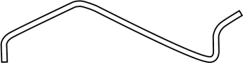 View Differential Vent Hose (Rear) Full-Sized Product Image 1 of 6