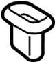 View Nut. Trim. Panel. Door. Retainer. (Rear, Lower) Full-Sized Product Image