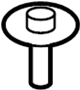 View Door Sill Plate Screw (Rear) Full-Sized Product Image