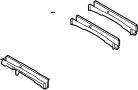 View Floor Pan Crossmember (Front, Rear) Full-Sized Product Image