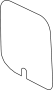 Image of Trim. Door. Panel. Molding. Cover. (Upper). Door Trim Molding. Trim. image for your Ford