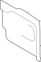 Image of Trim. Door. Panel. (Lower). Door Trim Molding. Trim. image for your Ford