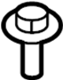 View Screw. Bracket. Bumper. Support. (Upper) Full-Sized Product Image