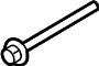 View Bumper Impact Bar Bolt Full-Sized Product Image 1 of 2
