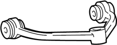View Suspension Control Arm (Front, Upper) Full-Sized Product Image