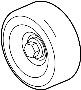View Accessory Drive Belt Idler Pulley Full-Sized Product Image