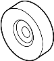 View Accessory Drive Belt Idler Pulley Full-Sized Product Image 1 of 4