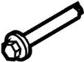 View BOLT. Pulley. Engine. Crankshaft.  Full-Sized Product Image 1 of 3