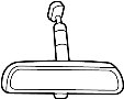 View Interior Rear View Mirror (Rear) Full-Sized Product Image