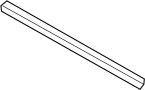 Image of Back Glass Seal (Front, Rear, Upper, Lower) image for your 2000 Ford Excursion   