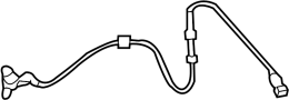 View ABS Wheel Speed Sensor (Rear) Full-Sized Product Image