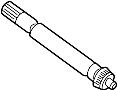 View Shaft. Axle. (Front) Full-Sized Product Image