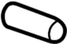 View CLEVIS PIN. Shift tube pin.  Full-Sized Product Image