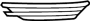 View Bumper Trim (Upper) Full-Sized Product Image 1 of 2