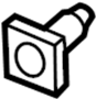 View Molding. SCrew. Clip. (Lower) Full-Sized Product Image