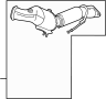 Image of Catalytic Converter image for your 2014 Lincoln MKX   