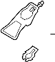 91542SS0003 Windshield Bracket (Front)