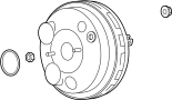 Image of Power Brake Booster image for your 2018 Ford Transit-350 HD  XL Extended Passenger Van 