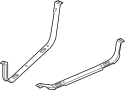 Image of Fuel Tank Strap image for your Lincoln LS  