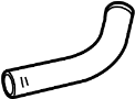 Image of Filler. Fuel. Pipe. Neck. (Upper). Capless Filler Valve. image for your 2023 Ford Bronco  Black Diamond Sport Utility 