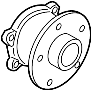 Image of Wheel Bearing and Hub Assembly (Rear) image for your 2015 Ford F-150 5.0L V8 FLEX A/T 4WD Lariat Extended Cab Pickup Fleetside 